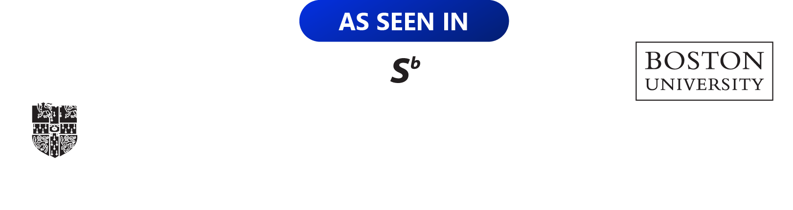 As seen in BMC, The Guardian, ScienceBlogs, Boston University, HuffPost, BMJ, University of Cambridge, University of Edinburgh, The Conversation, Duke